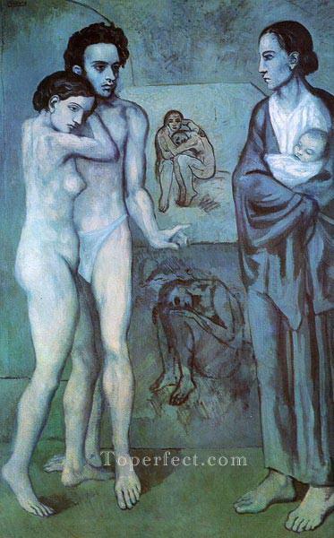 Vida Vida 1903 cubista Pablo Picasso Pintura al óleo